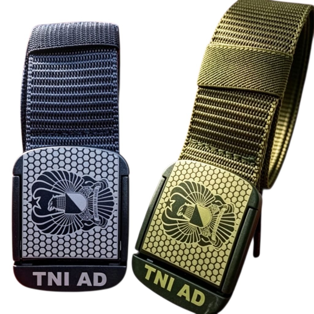 official sabuk gesper tactical tni-ad