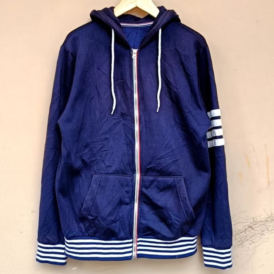 Hoodie fullzip thom browne fullover dark navy