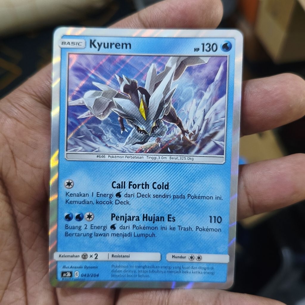 kyurem tcg pokemon / kartu pokemon