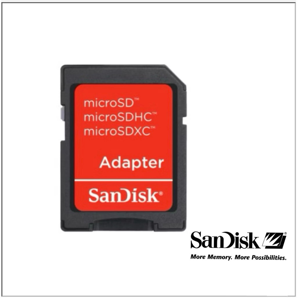 SanDisk MicroSD to SD Memory Card Adapter (MICROSD-Adapter)