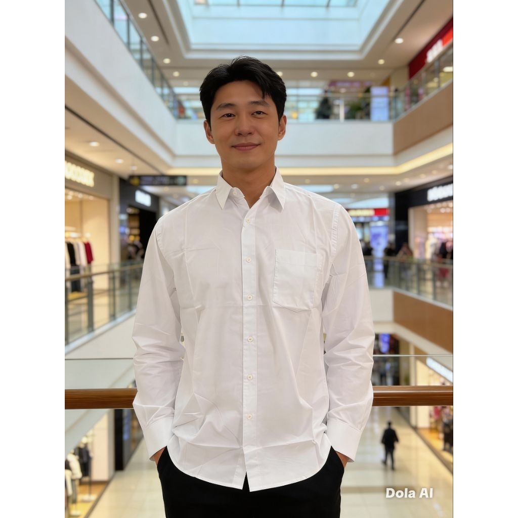 KEMEJA PRIA LENGAN PANJANG/PENDEK MODERN FIT SCOTCH&CO / KEMEJA FORMAL PUTIH/HITAM / KEMEJA BRANDED 