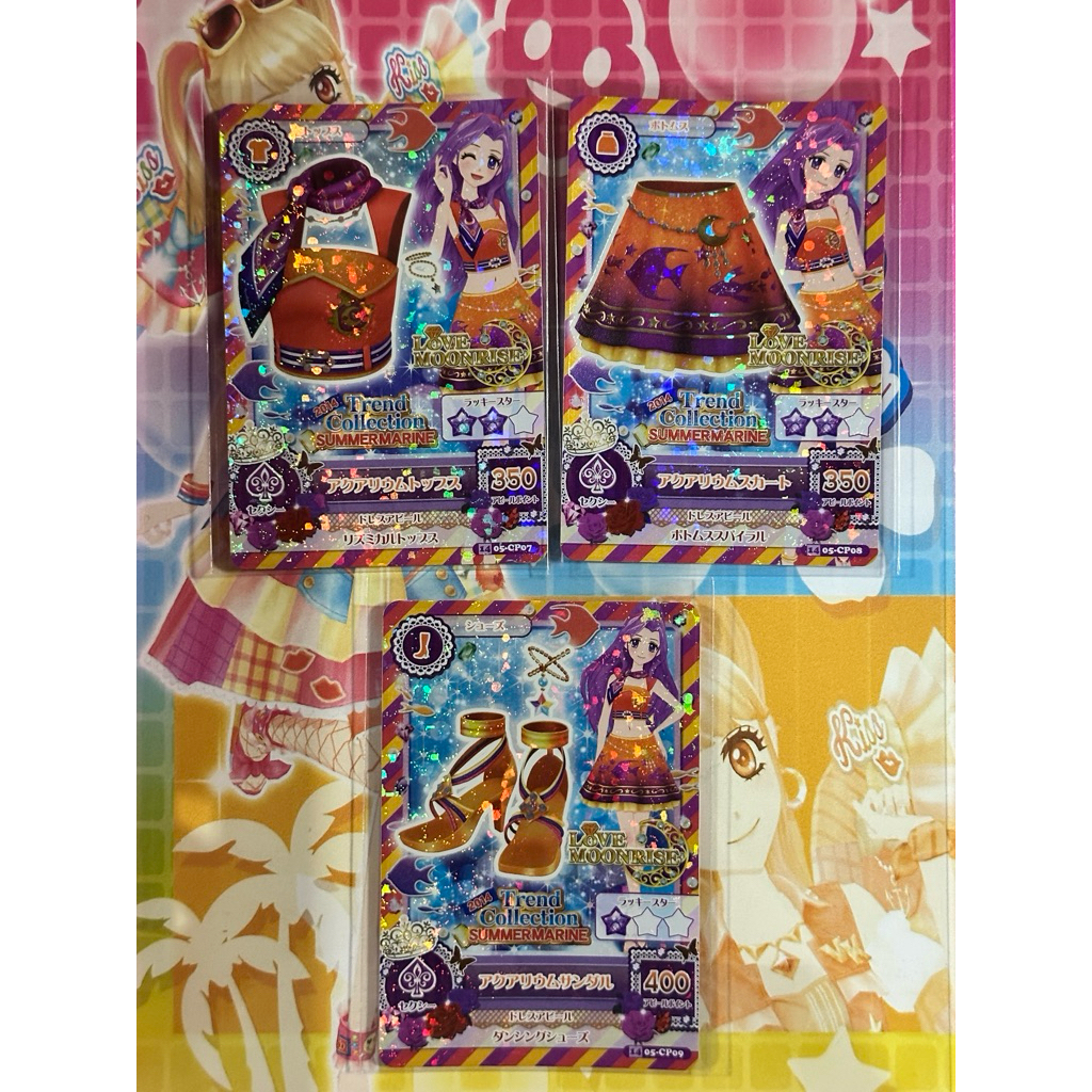 (Campaign Promotion) Kartu Aikatsu Official Japan Mizuki Kanzaki Love Moonrise Trend Collection Summ