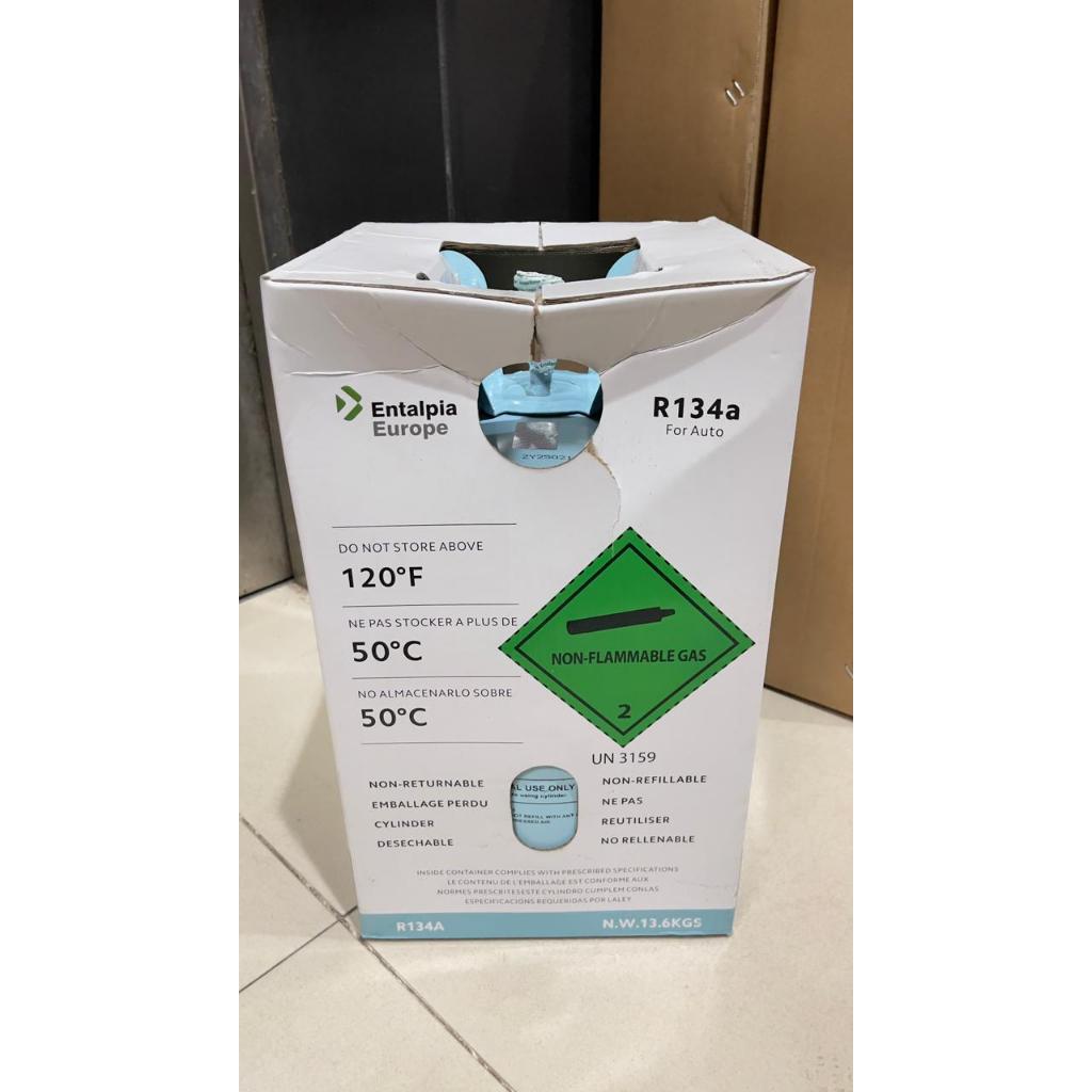 freon ac mobil entalpia europe R134a 13,6kg  ori