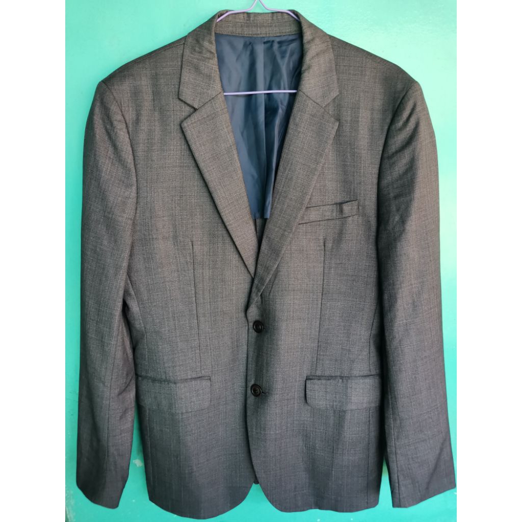 ( SPAO FOR MEN ) ABU-ABU. Jas pria Formal Premium ( M )