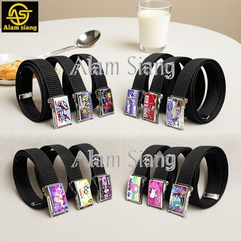 Sabuk Anak Tk/ Paud / Ikat Pinggang Anak Karakter Lucu