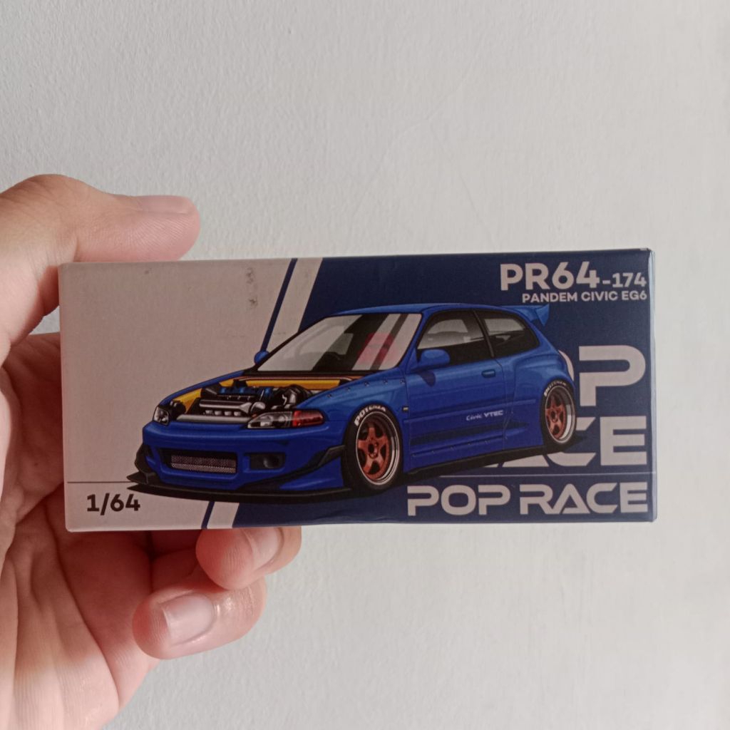 POP RACE HONDA CIVIC EG6 PANDEM METALLIC BLUE