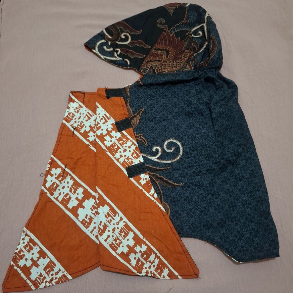 TOPI KERPUS JUMBO BATIK BOLAK BALIK PREMIUM
