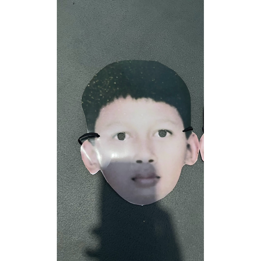 Topeng custom wajah/ topeng wajah/topeng murah