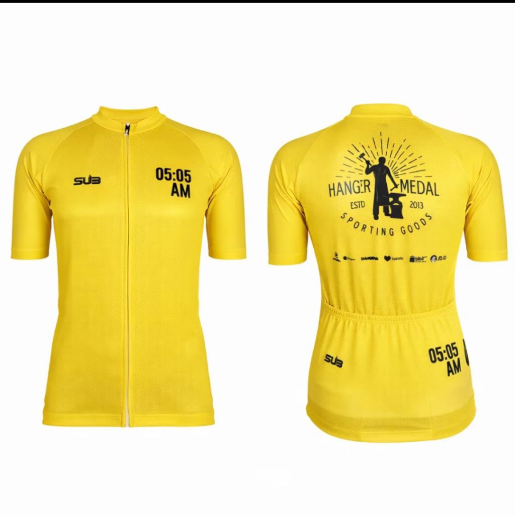 Jersey Sepeda Sub Jersey Elite X Hangermedal Yellow Original