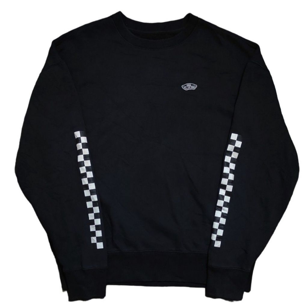 Crewneck Vans Checkerboard Sweater Vans Hitam Scnd (Rp.300)