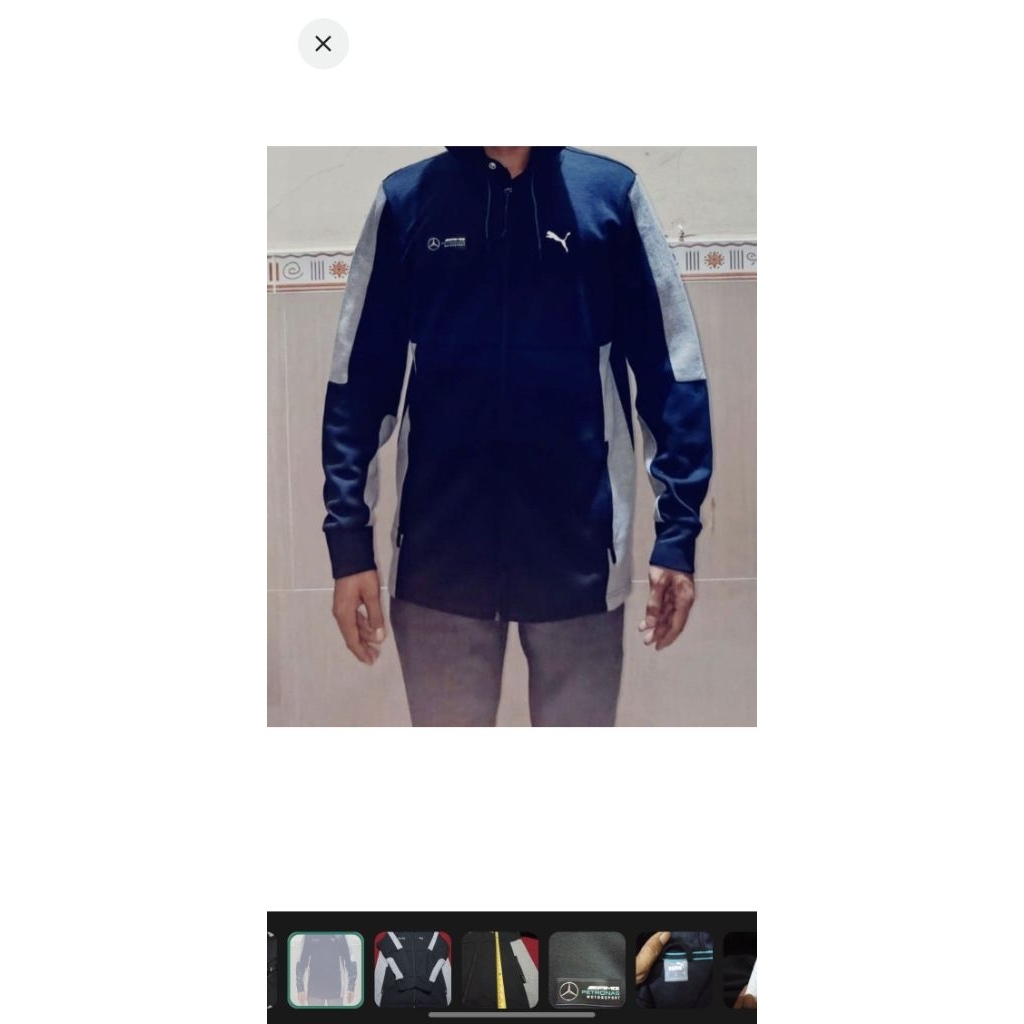 jaket f1 merc