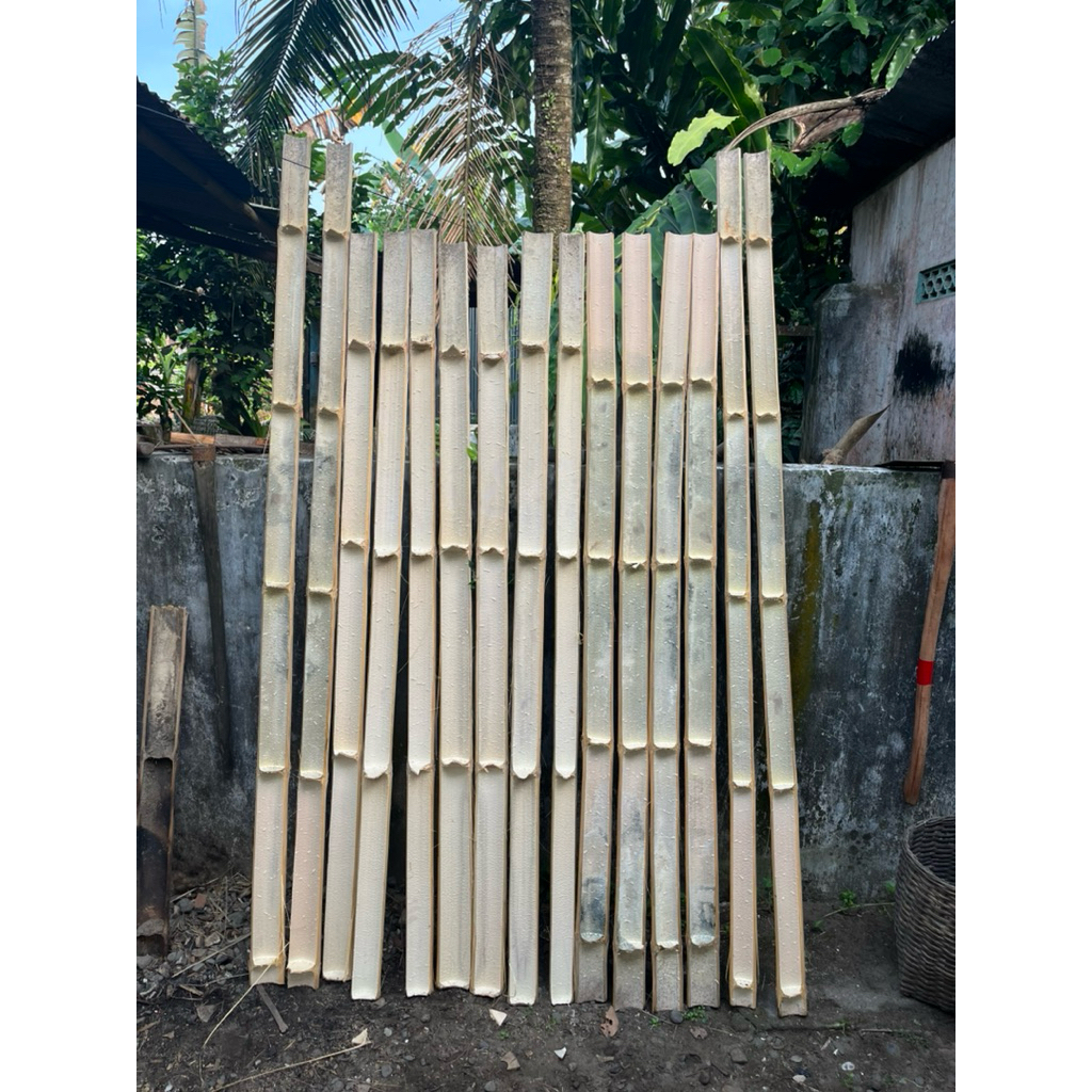 bambu petung bahan layang layang panjang 2 meter