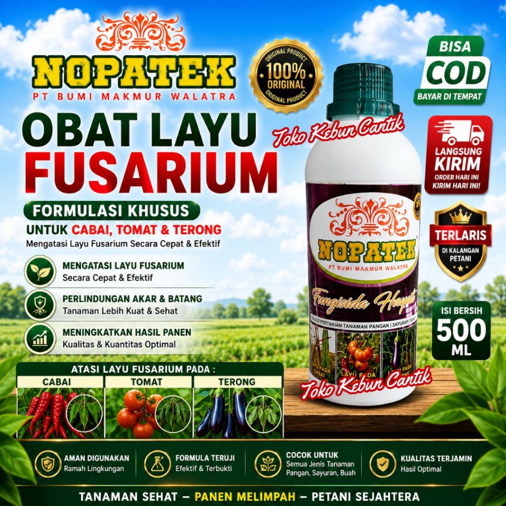 Tomat & Terong Mulai Layu? Saatnya Pakai NOPATEK | Lagi Diskon COD
