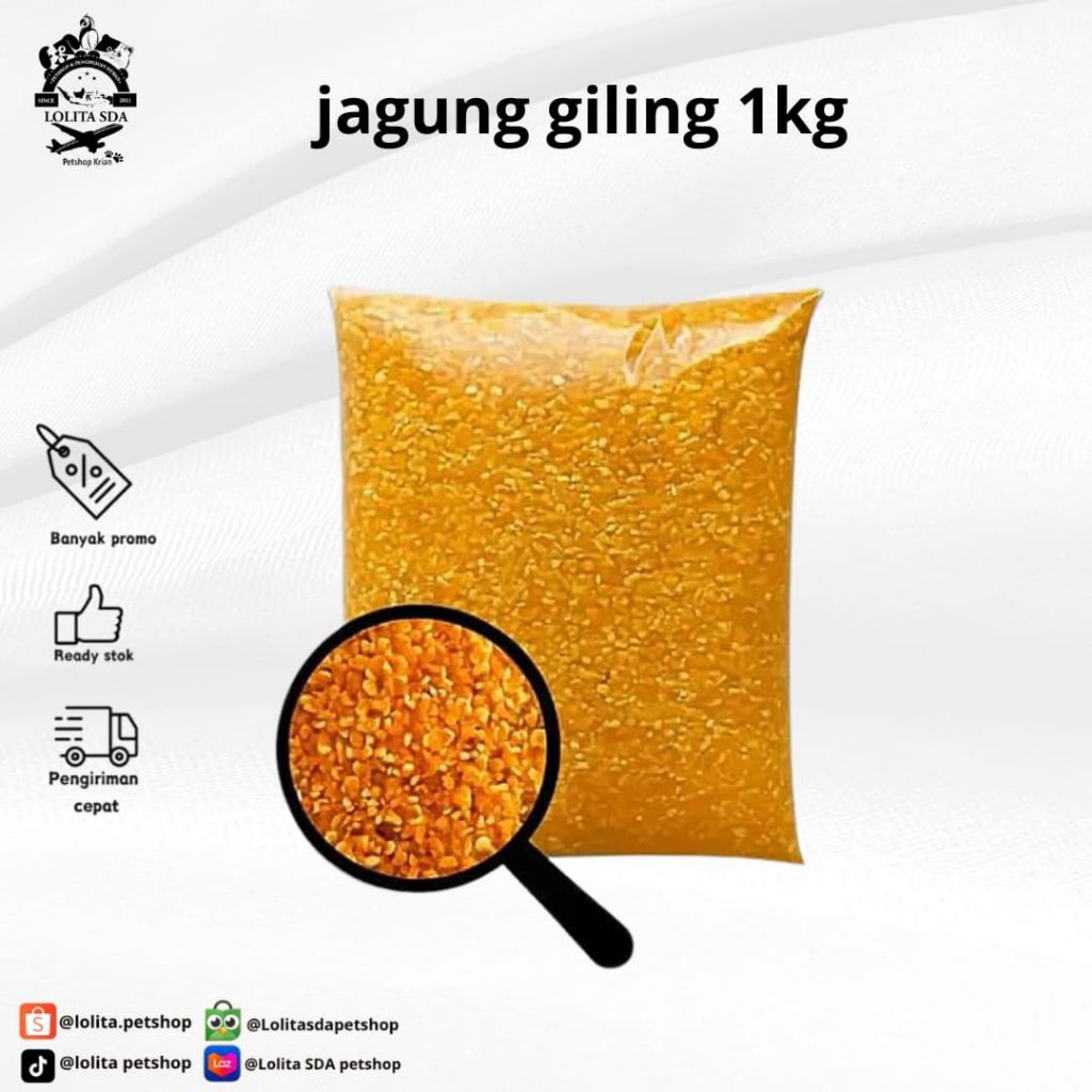 beras jagung super jagung giling 1 kg