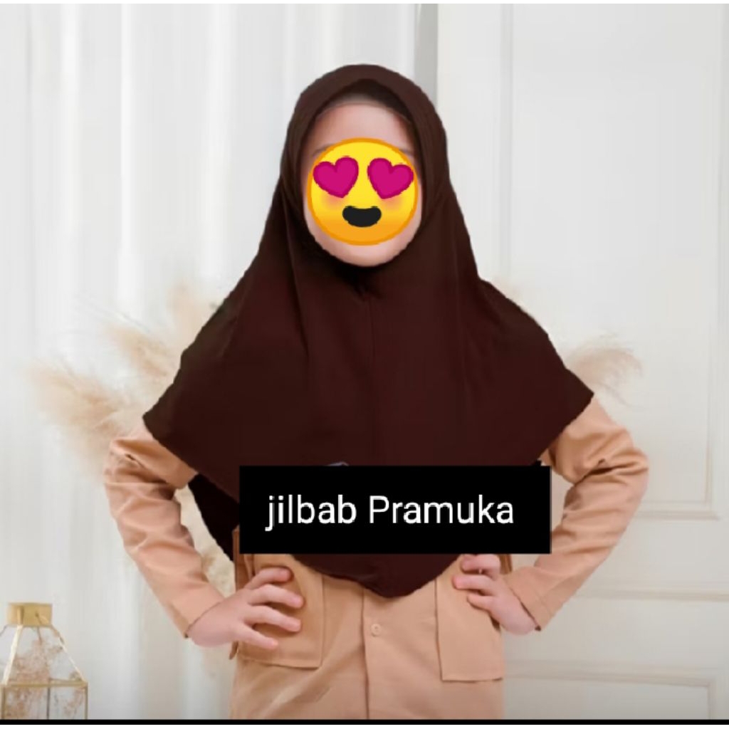 jilbab sekolah Pramuka sd