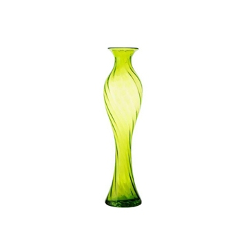 Toscana Glass Vase / Vas Bunga Hijau Kaca 50-60 cm / Dekorasi rumah / Accessories