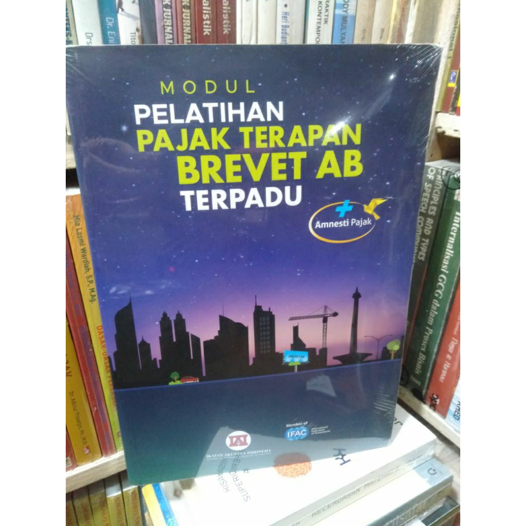 buku modul pelatihan pajak terapan brevet ab terpadu original