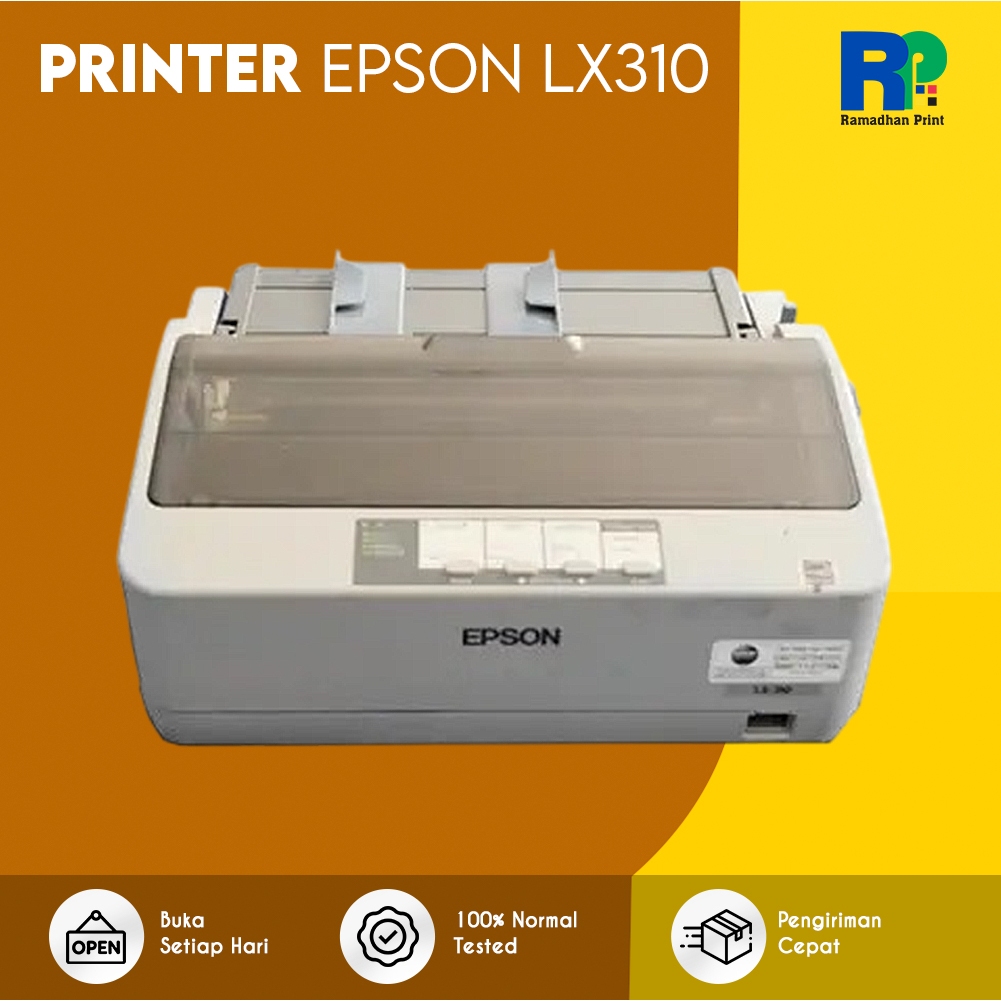 Printer Epson Dot Matrix LX310 LX-310 LX 310 Lengkap Second Bekas Bergaransi