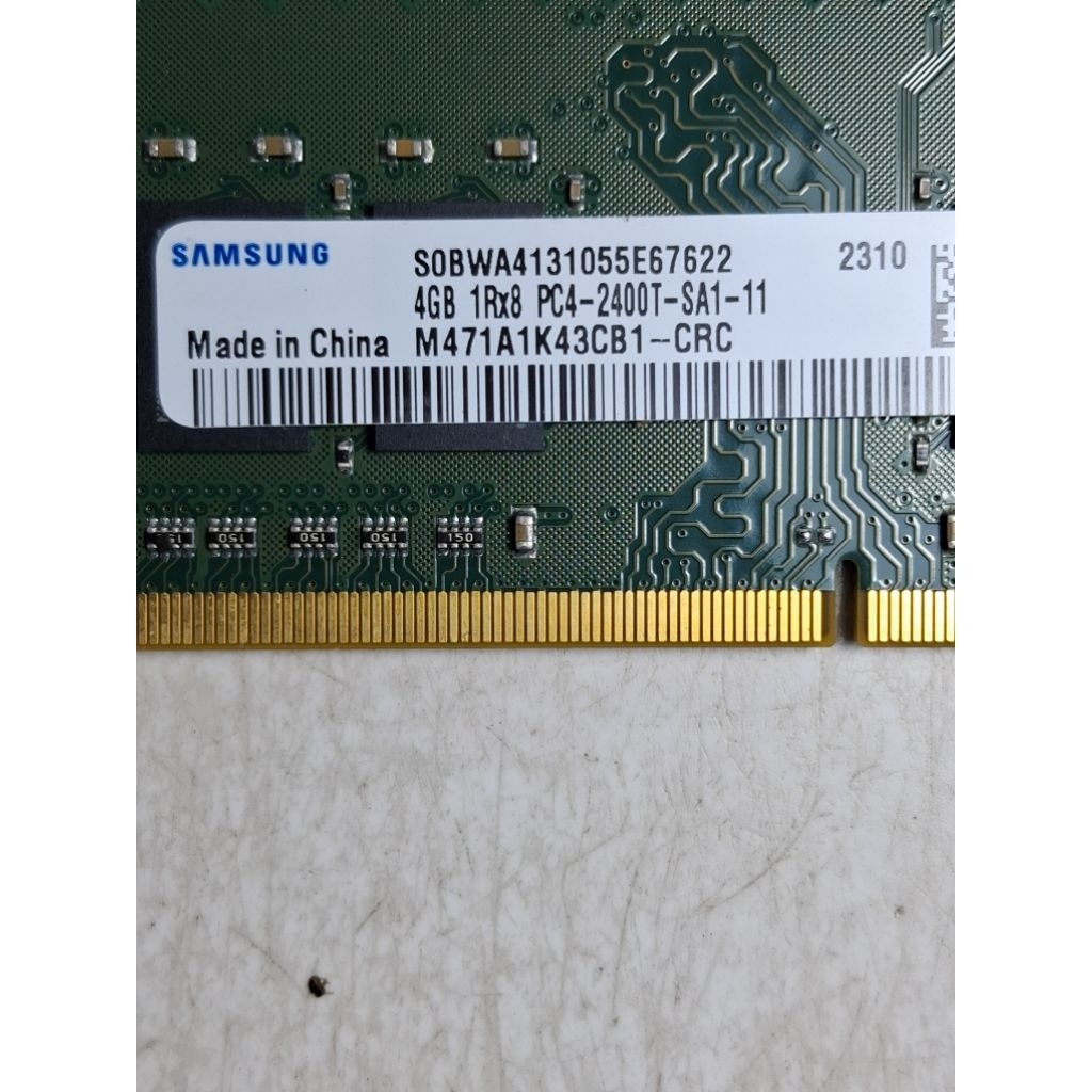 RAM 4GB 1Rx8 SAMSUNG (No Garansi)pendek