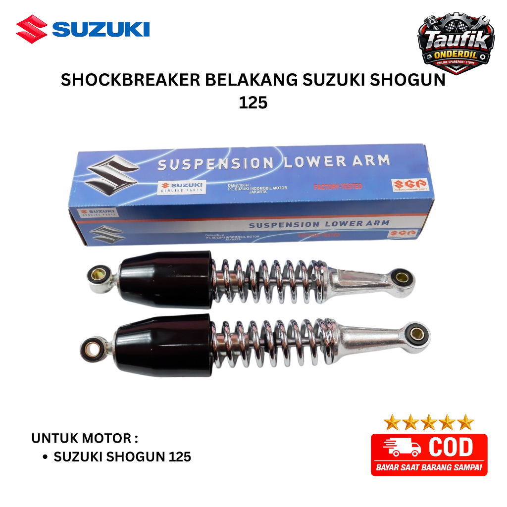 Ori Shock Belakang Shogun 125 - ShockBreaker Motor Suzuki Shogun 125 motor