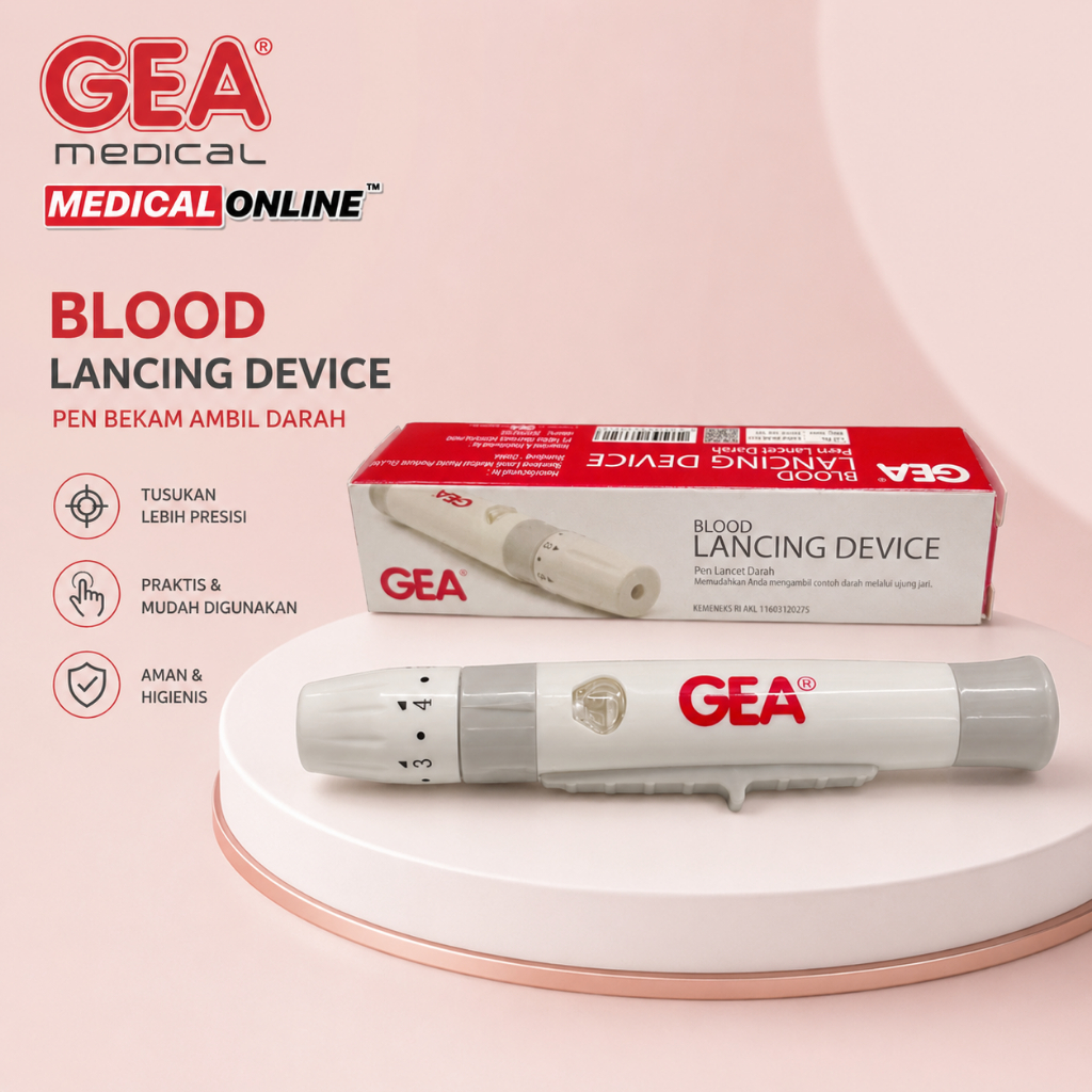 PEN LANCING DEVICE GEA PENA LANCET BEKAM MEDICAL ONLINE