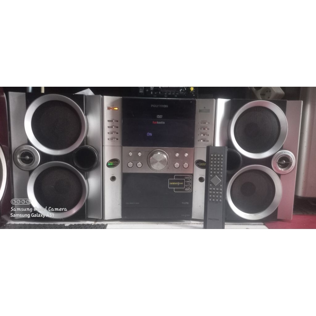 Mini Compo HiFi Polytron Funtastix FX 952 SpeakerDouble Woofer