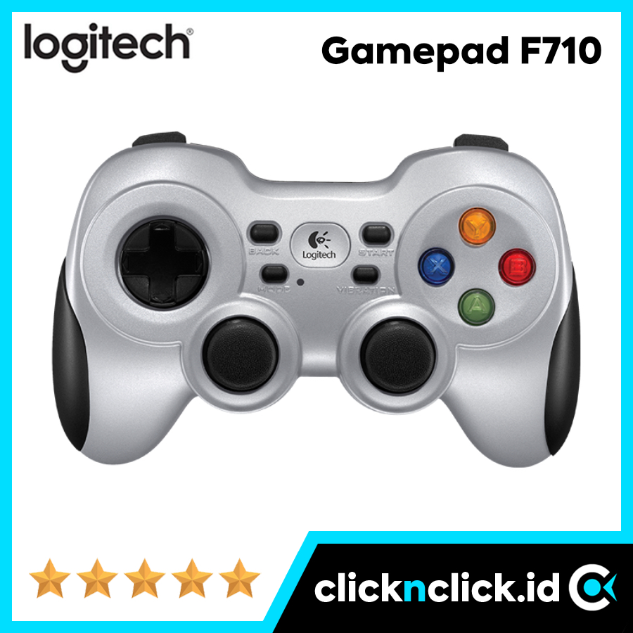 LOGITECH F710 - Gamepad Stick Wireless 2.4GHz USB Receiver Dongle Joystick Joy Stik Game Pad Console