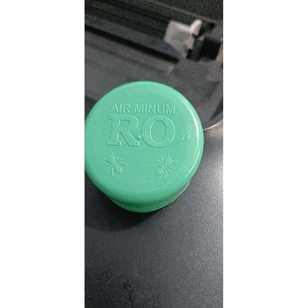 TUTUP GALON RO HIJAU LOGO SEMUT 180 PCS