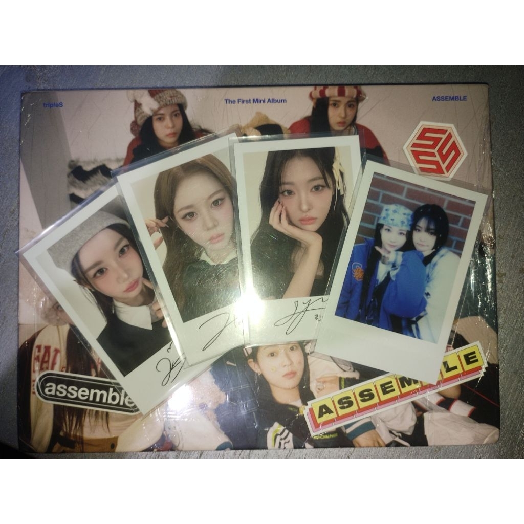 Triples Official Photocard Objekt Polaroid