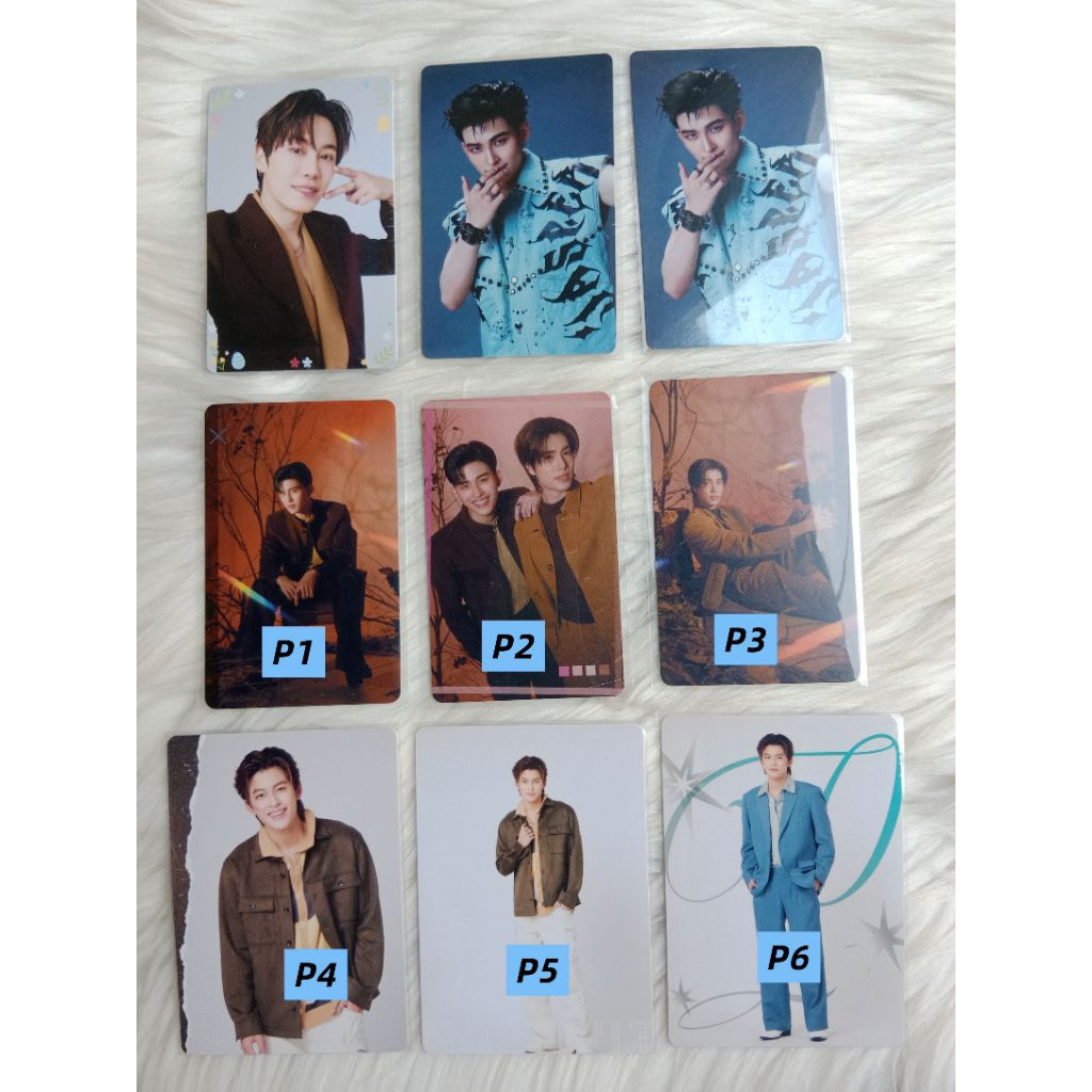 [BACA DESKRIPSI] OFFICIAL PHOTOCARD GMMTV POND PHUWIN BOUN