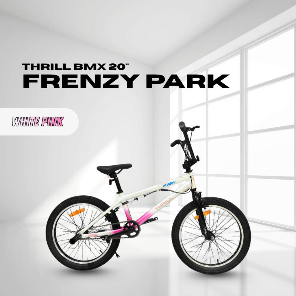 SEPEDA BMX THRILL FRENZY PARK SEPEDA FREESTYLE ANAK REMAJA DEWASA 20 INCH
