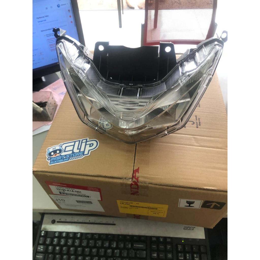 LIGHT ASSY,HEAD BEAT LED HEADLAMP BEAT LED K1A LAMPU DEPAN BEAT K1A REFLEKTOR DEPAN BEAT K1A MIKA LA