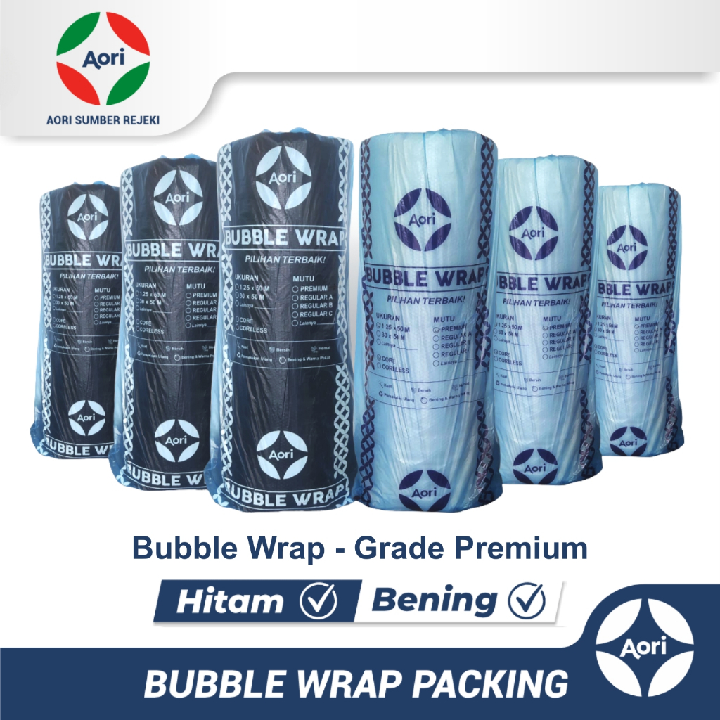 AORI Bubble Wrap Grade PREMIUM 1,25m