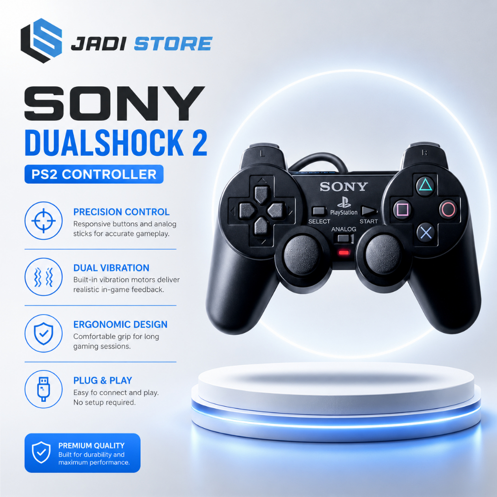 Stick PS2 Stik PS Stik Playstation Stick PlayStation 2 PC Laptop PS2 Controller Stick PS 2 Murah