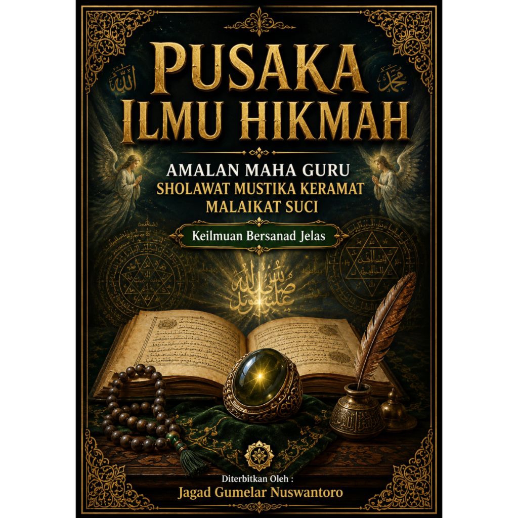 PUSAKA ILMU HIKMAH - Buku Amalan Mahaguru Sholawat Mustika Malaikat Suci