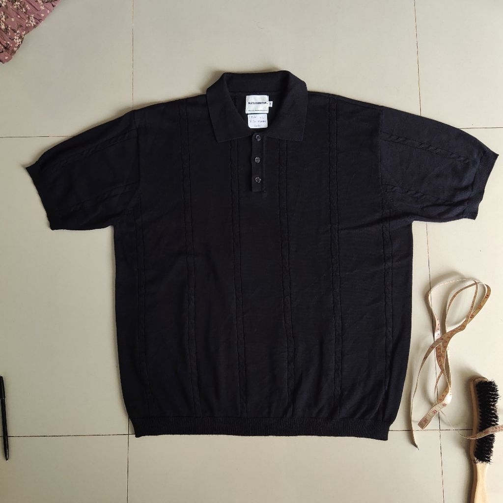 Polo Rajut All Season Item by dimitri Black size 1