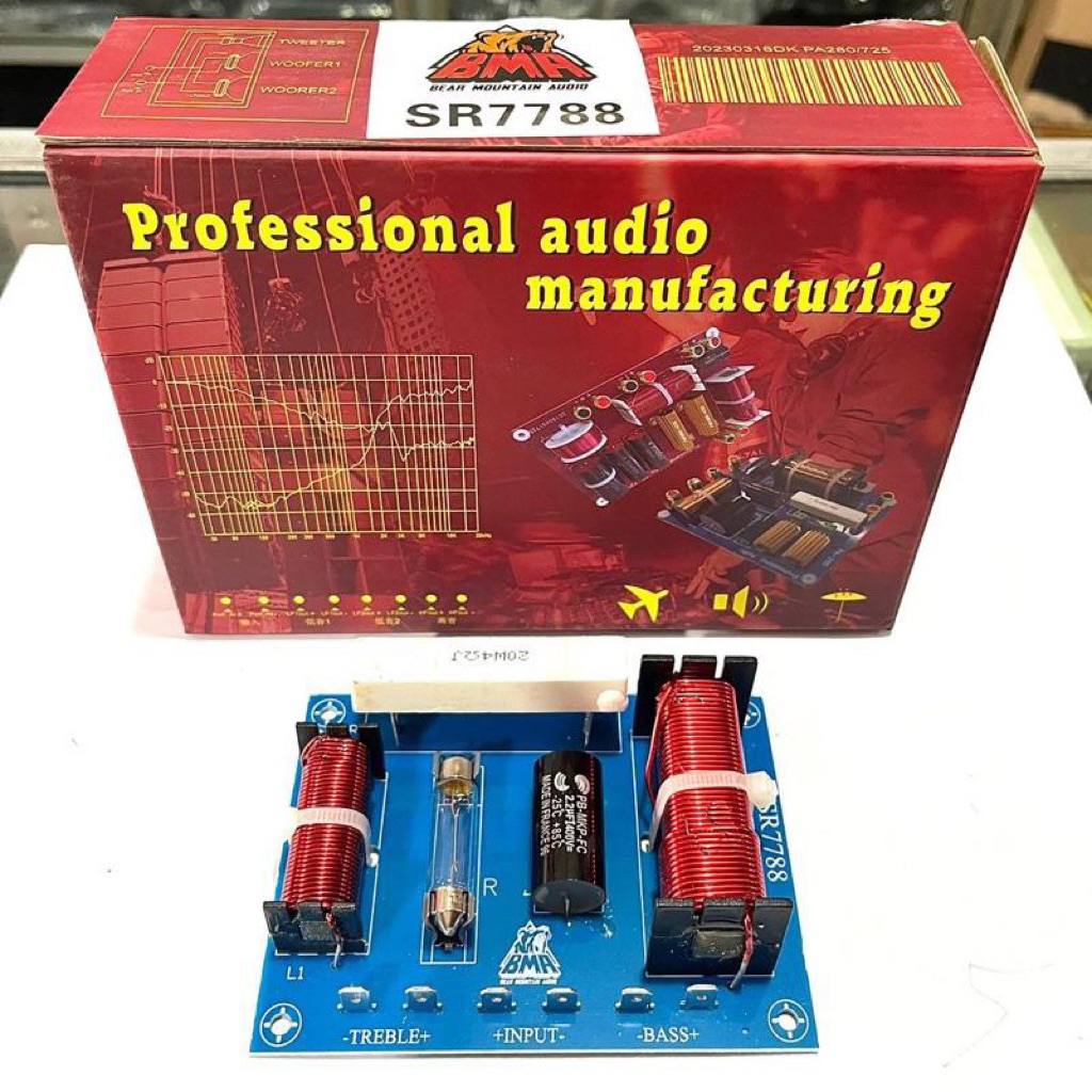 Crossover BMA SR 7788 2 way Kit Crossover Pasif BMA SR7788 Original