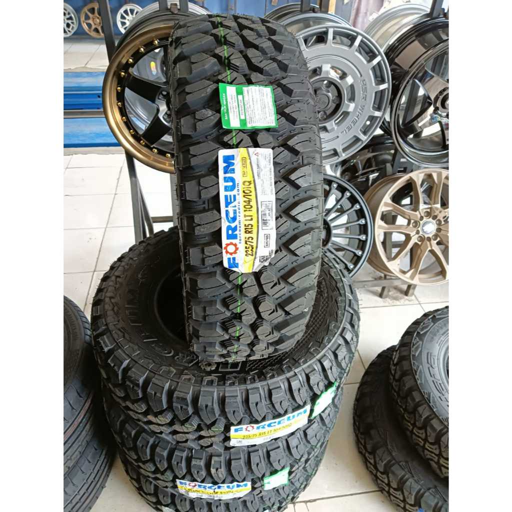 JUAL BAN MOBIL KEMBANGAN PACUL UKURAN 235 75 R15 FORCEUM M/T