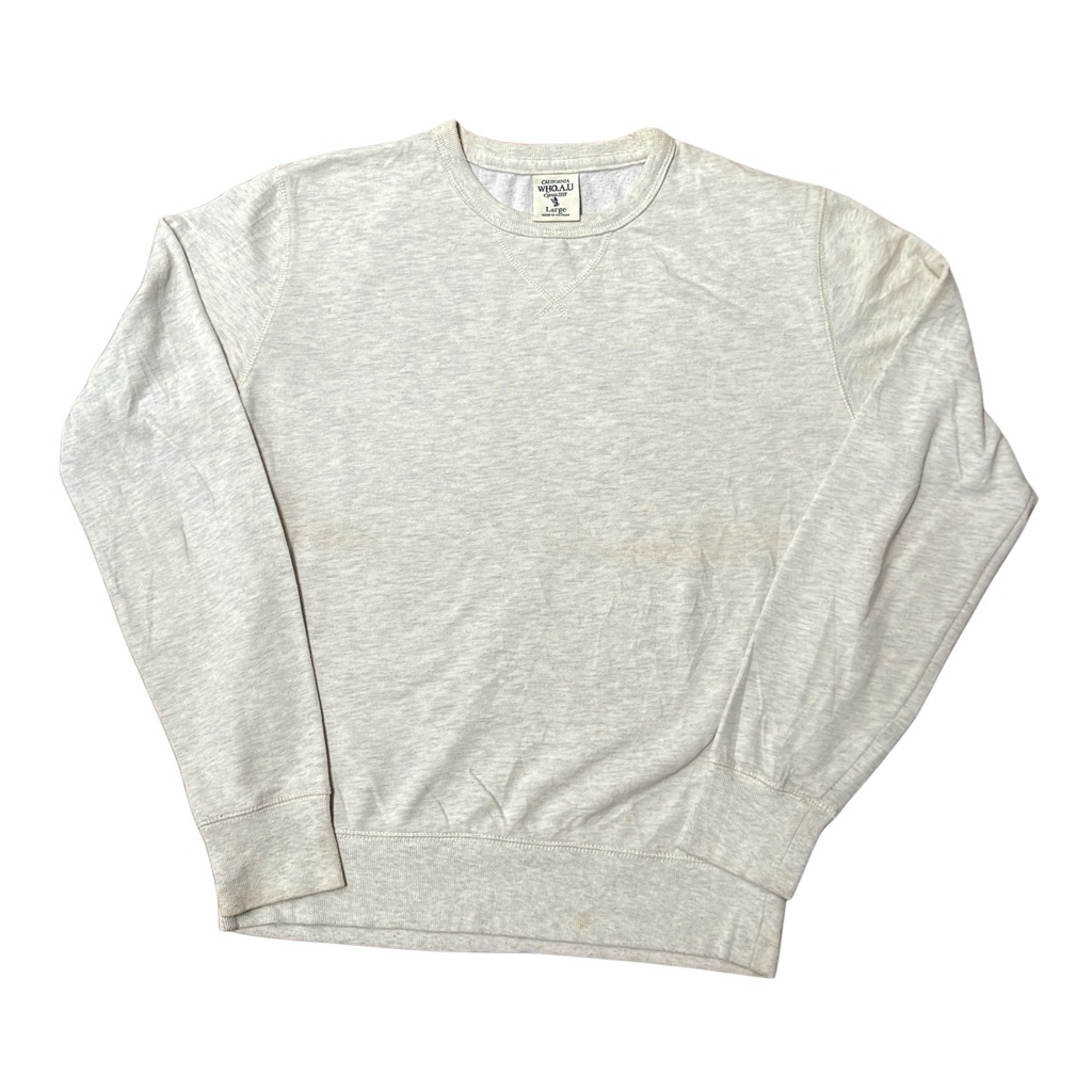 Crewneck Whoau grey vintage original
