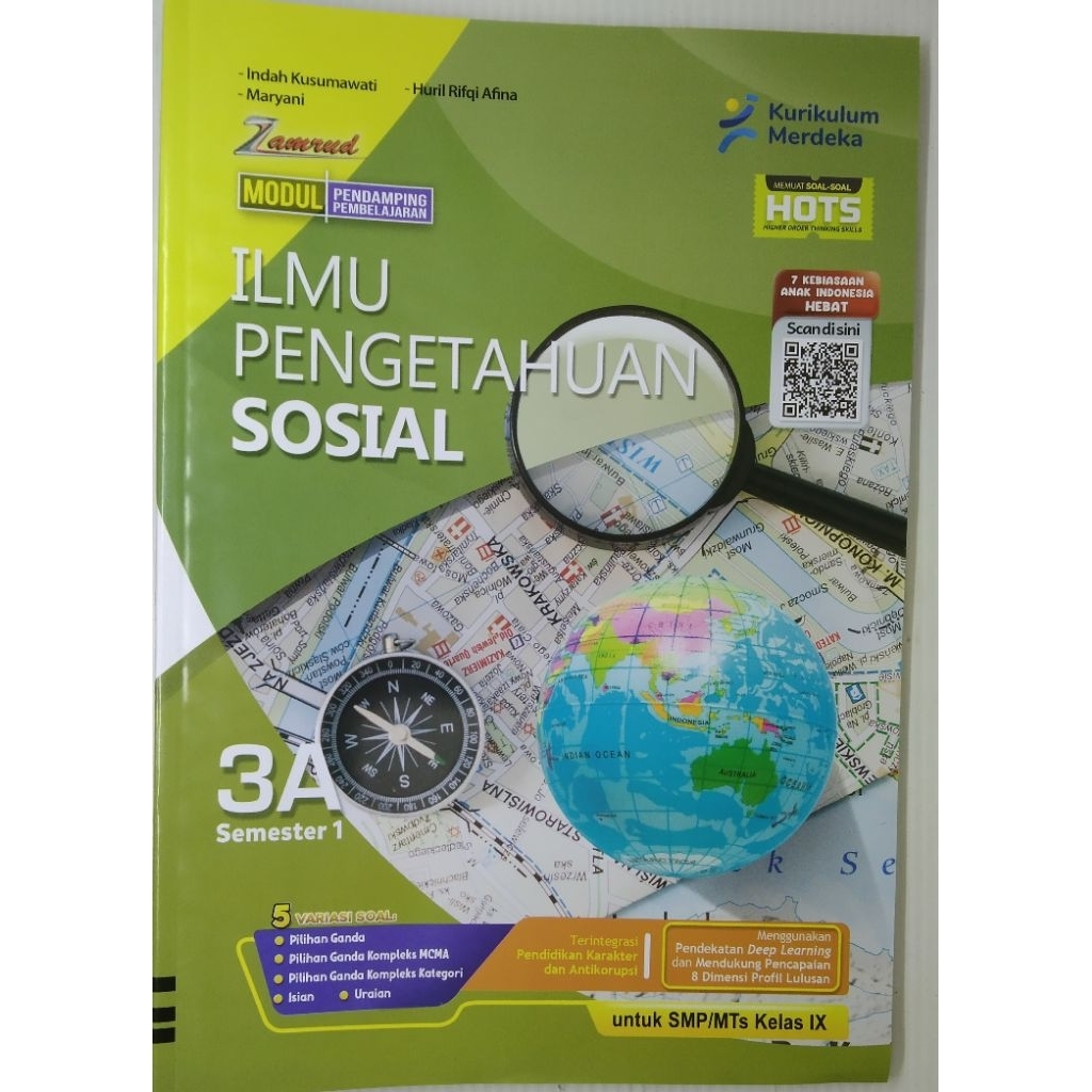 LKS SMP IPS KELAS 9 KURIKULUM MERDEKA SEMESTER 1