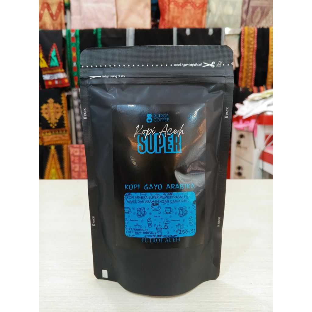 Kopi Gayo Arabica Super - Single Origin Aceh Gayo Coffee - Kualitas Pilihan