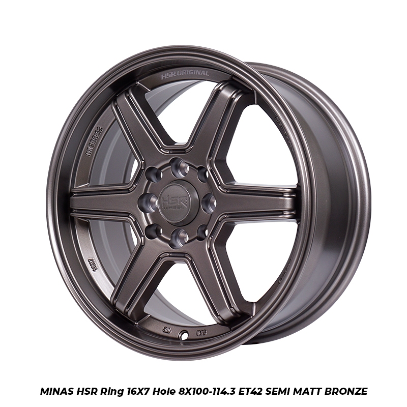 Velg Mobil Racing Ring 16 Model Te37 Tipe Hsr Minas R16 Buat Jazz Yaris Mobilio