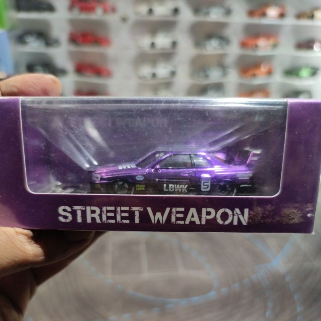 street weapon er34 lbwk purple open hood
