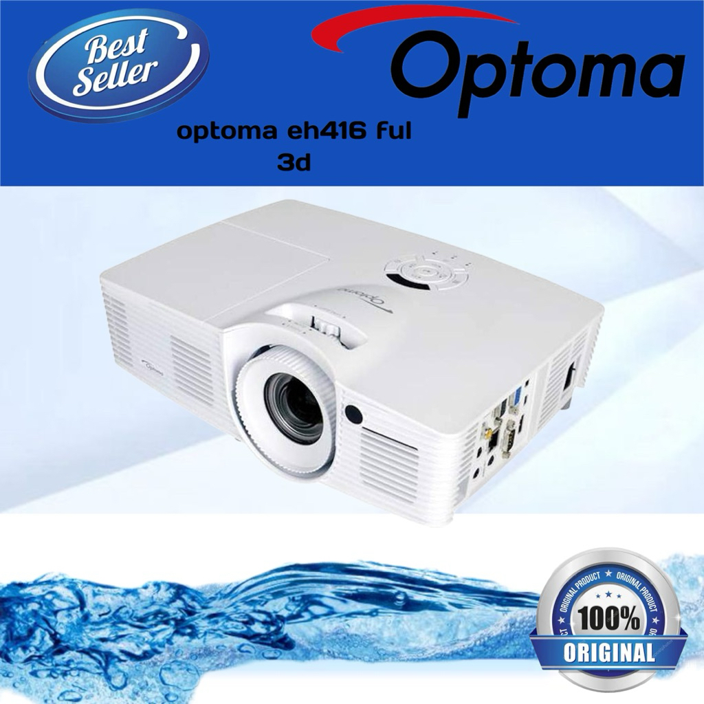 PROYEKTOR OPTOMA EH416 FUL 3D TEKNOLOGI DLP