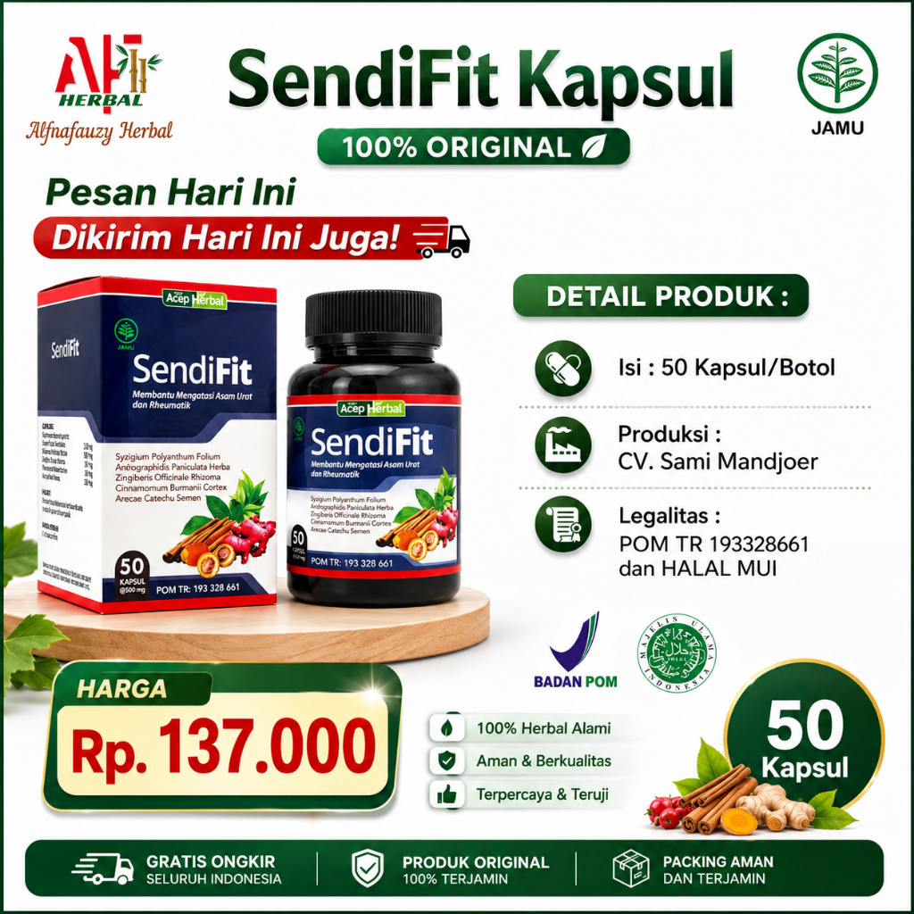 Obat Sendi Lutut- Lutut Berbunyi- Lutut Sakit- Walatra Sehat Sendi