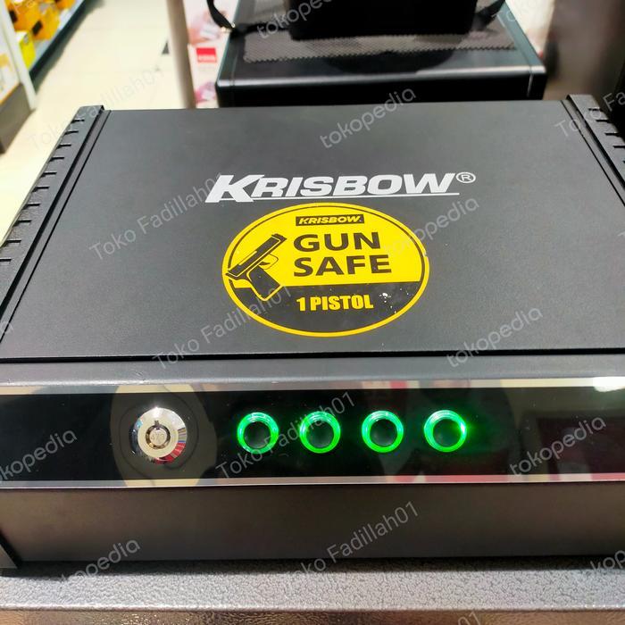 KRISBOW brankas hand gun box case gun safe / brankas gun safe krisbow / brankas / brankas gub