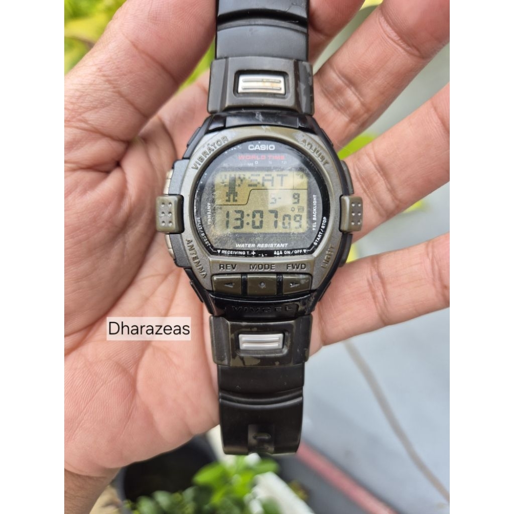 Jam Casio Vintage VCL-100 second bekas