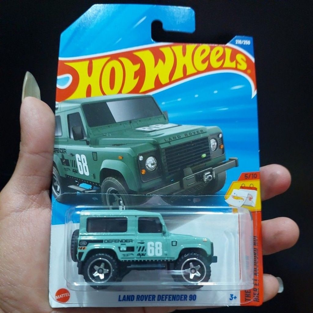 HOT WHEELS HOT ITEM HOT WHEELS LAND ROVER DEFENDER 90 ABU ( DUS )