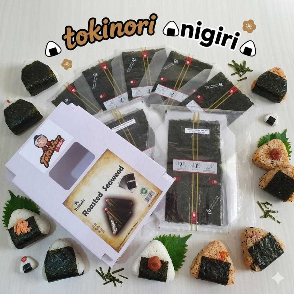 TOKINORI ONIGIRI 100 SHEET-TRIANGLE ONIGIRI HALAL