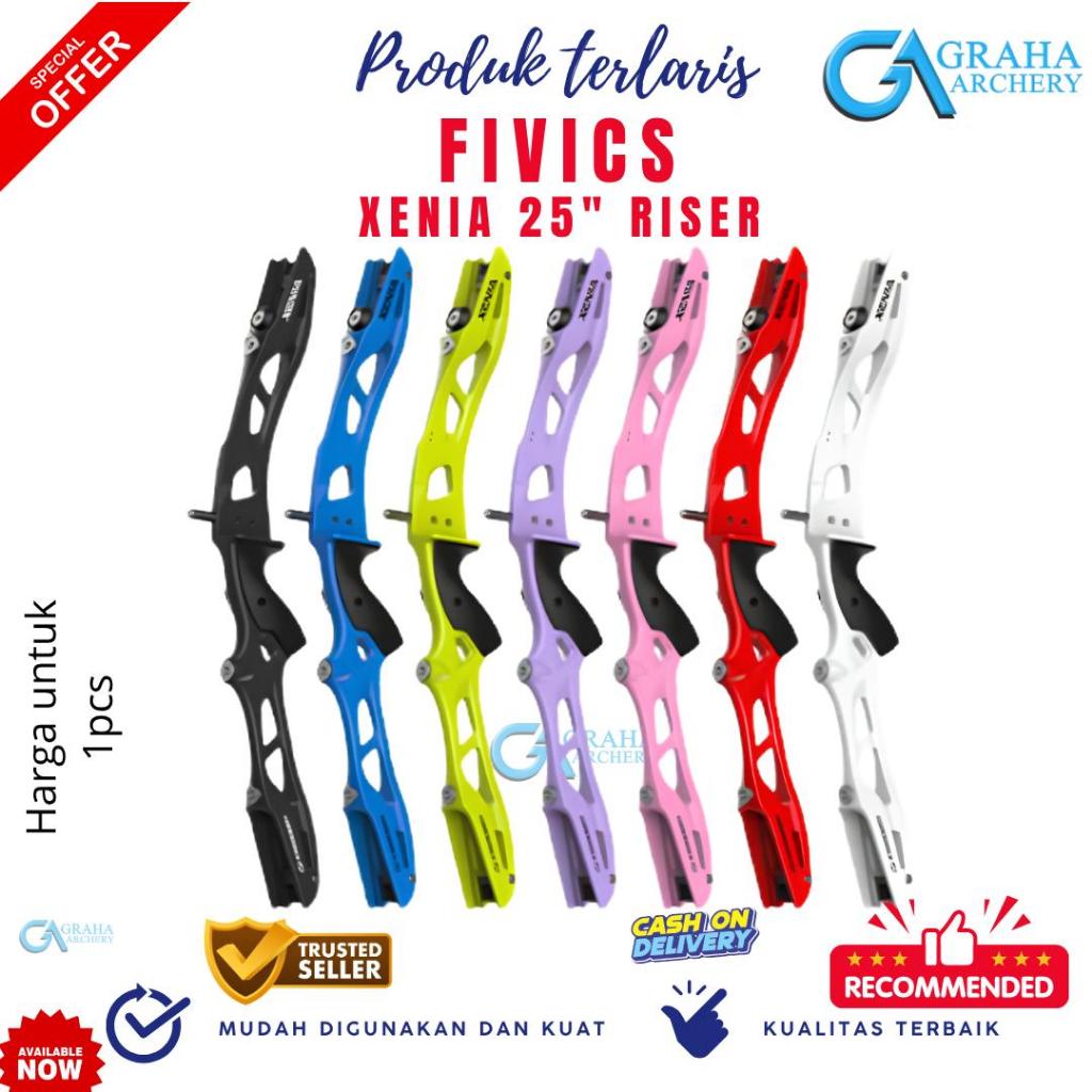 RISER FIVICS KROSSEN XENIA / RISER RECURVE / RISER XENIA / RISER KROSSEN / RISER PANAHAN / RISER PEM